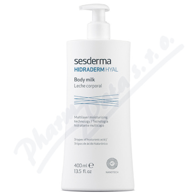 sesderma HIDRADERM HYAL Tělové mléko 400ml