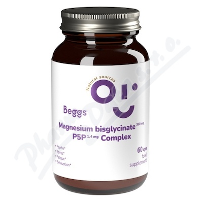 Beggs Magn.bisglyc.380mg+P5P Complex 1.4mg cps.60