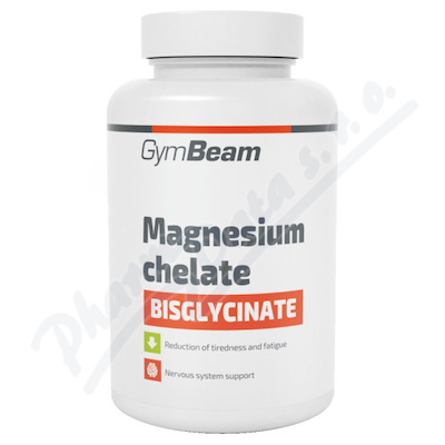 GymBeam Magnesium chelate bisglycinate cps.180