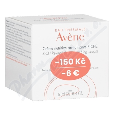 AVENE Revitalizační velmi výživný krém 50ml SLEVA