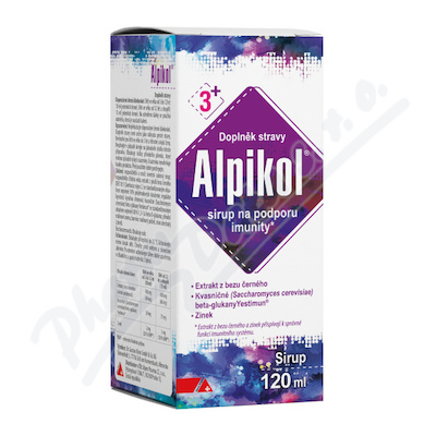 Alpikol sirup na podporu imunity 120ml