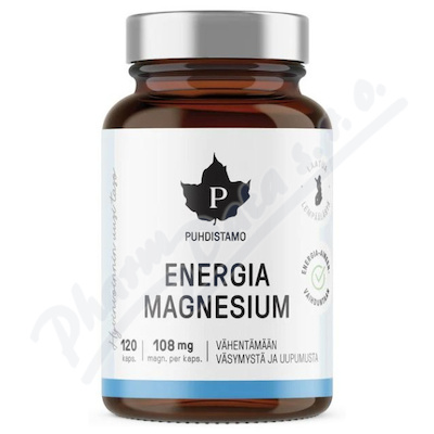 Puhdistamo Energia Magnesium cps.120