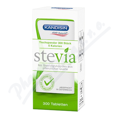 Kandisin Stevia sladidlo tbl.300