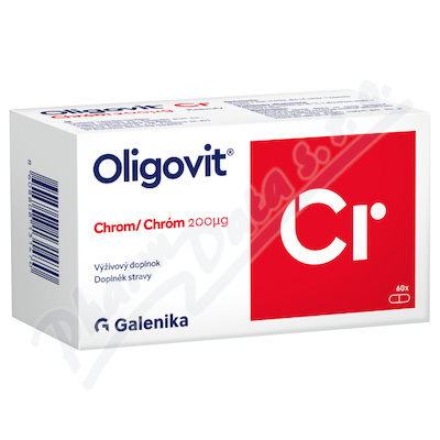 Oligovit Chrom 200mcg tob.60 Galenika