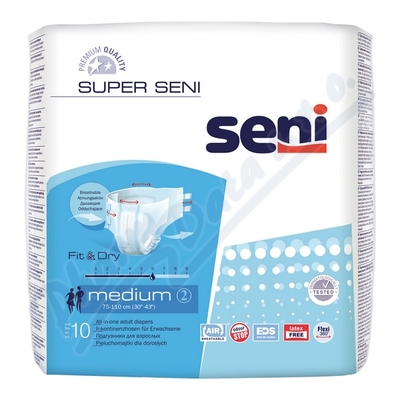 Seni Super Medium 10 ks ink. plen. kalh.