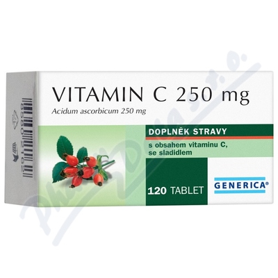 Witamina C 250mg Generica tbl. 120