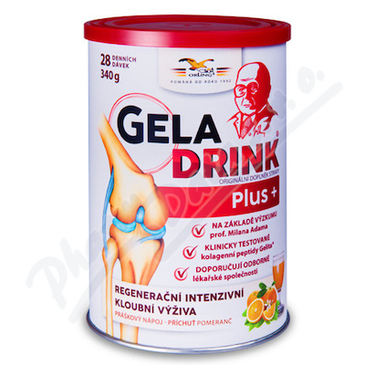 Geladrink Plus pomarańcza 340g