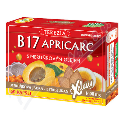 TEREZIA B17 APRICARC z olejem morelowym cps.60