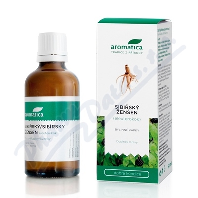 AROMATICA Żeń-Szeń Syberyjski-Eleuterokok krople ziołowe.50ml