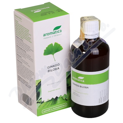 AROMATICA Ginkgo Biloba krople ziołowe 100ml