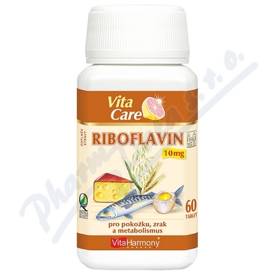 VitaHarmony Ryboflawina tbl. 60x10mg