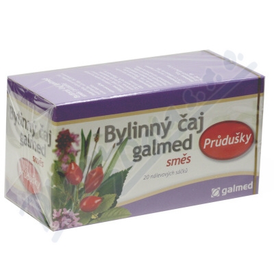 Bylinný čaj Průdušky galmed 20x1.5g