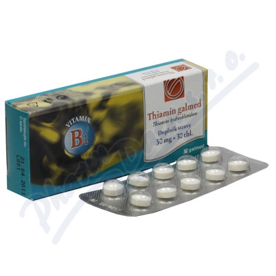 Tiamina galmed tbl. 30x50mg