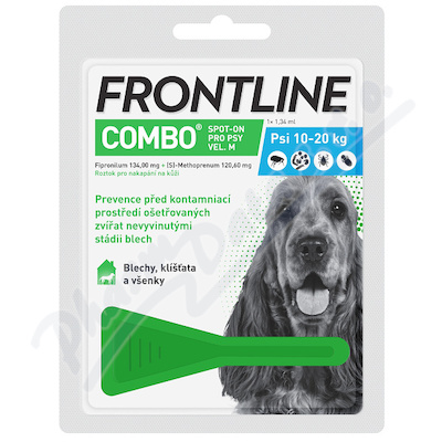 Frontline Combo Spot on Dog M 1x1 pipeta 1.34ml