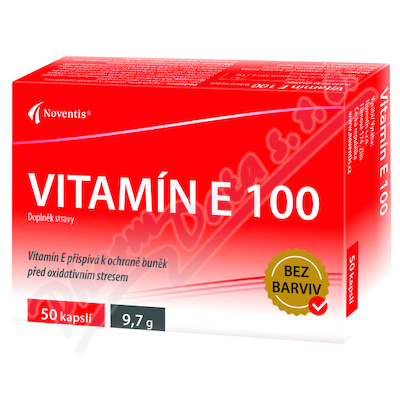 Witamina E 100mg cps.50 bliser