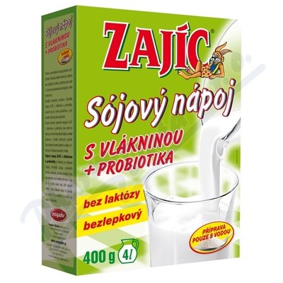 Napój sojowy Zajíc z błonnikiem 400g