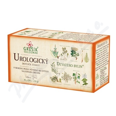 Grešík Devatero bylin Urologický čaj 20x1.5g