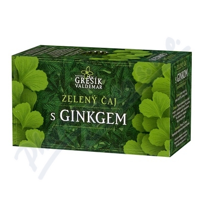 Grešík Zelený čaj s ginkgem 20x1.5g