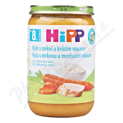 HiPP JUNIOR BIO Ryż z marchewką i indykiem 220g