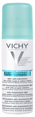 VICHY DEO dezodorant przeciw plamom 125ml