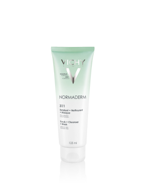 Vichy Normaderm 3w1. Żel Oczyszczający, peeling, maska 125ml