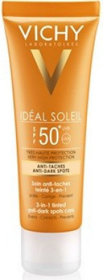 Vichy Idéal Soleil krem ​​ochronny przeciw plamom pigmentacyjnym SPF50+ 50 ml