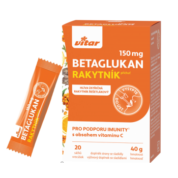 Vitar Betaglukan 150mg torebki 20x2g