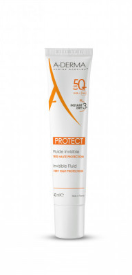 A-DERMA Protect Przezroczysty FLUID SPF50+ 40ml