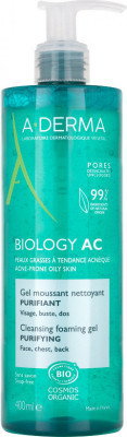 A-DERMA BIOLOGY AC Oczyszczający żel w piance 400ml