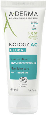 A-DERMA BIOLOGY AC Global pielęgnacja matująca 40ml