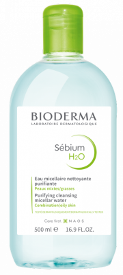 BIODERMA Sebium H2O woda micelarna 500ml