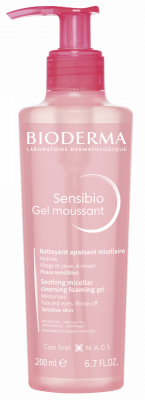 BIODERMA Sensibio Gel moussant łagodzący żel 200ml