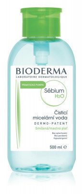 BIODERMA Sébium H2O woda micelarna pompka 500ml