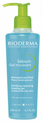 BIODERMA Sébium Gel moussant pompka 200ml