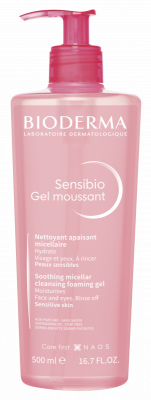 BIODERMA Sensibio Gel moussant 500ml 