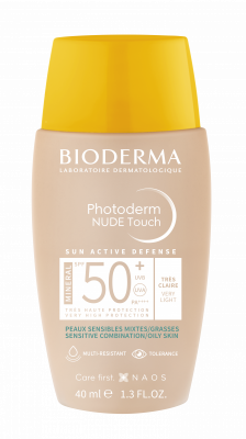 BIODERMA Photoderm NUDE Touch SPF50+ bardzo jasny 40ml