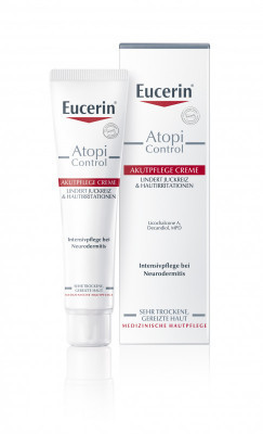 Eucerin AtopiControl Acute krem ​​do skóry suchej i swędzącej tubka 40 ml