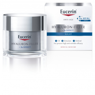 EUCERIN HYALURON-FILLER+3xEFFECT krem ​​na noc 50ml