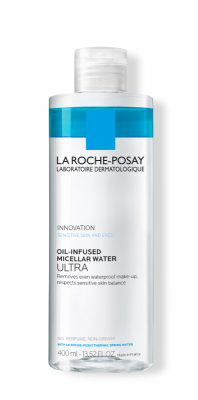 La Roche Posay Physiologique Ultra dwufazowy płyn micelarny z olejkiem 400 ml