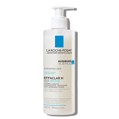 LA ROCHE-POSAY EFFACLAR H ISO-BIOME ŁAGODZĄCY KREM OCZYSZCZAJĄCY 390ml