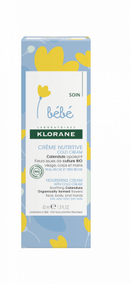 Klorane Bebe Krem Odżywczy z Cold Cream 40ml