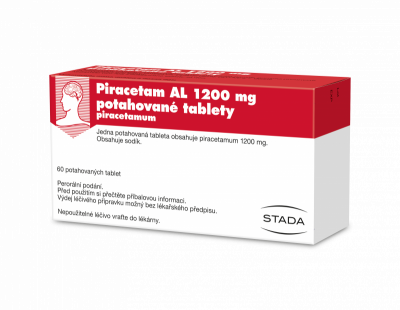 Piracetam AL 1200mg tabletki powlekane 60szt