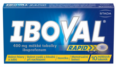 Iboval Rapid 400mg 10 miękkich kapsułek