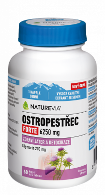 NatureVia Ostropest plamisty forte tbl.60 