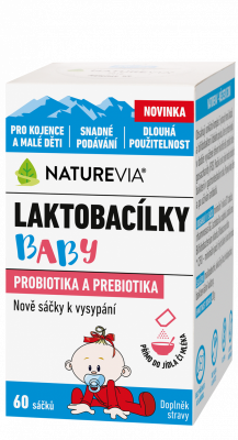 NatureVia Laktobacílky baby 60 saszetek