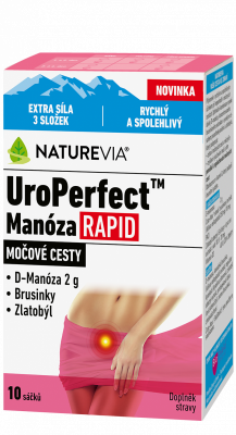 NatureVia UroPerfect Mannoza Rapid 10 saszetek