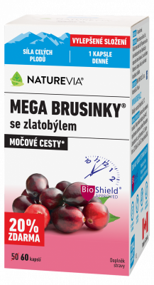 NatureVia Mega Żurawina cps.60