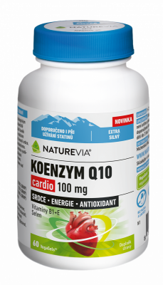 NatureVia Koenzym Q10 Cardio 100mg cps.60