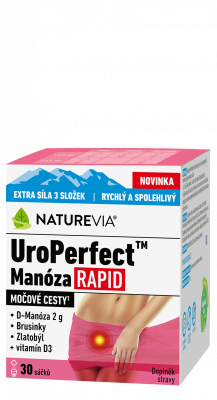 NatureVia UroPerfect Mannoza Rapid 30 saszetek