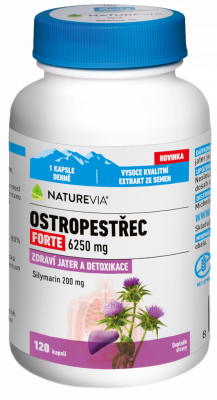 NatureVia Ostropest plamisty forte tbl.120